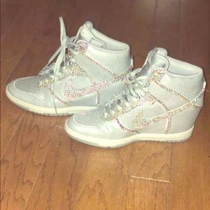 Blinged Nike Dunks